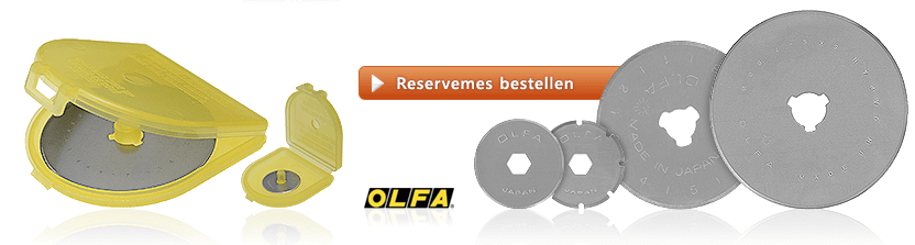Olfa rolmessen reservemesjes